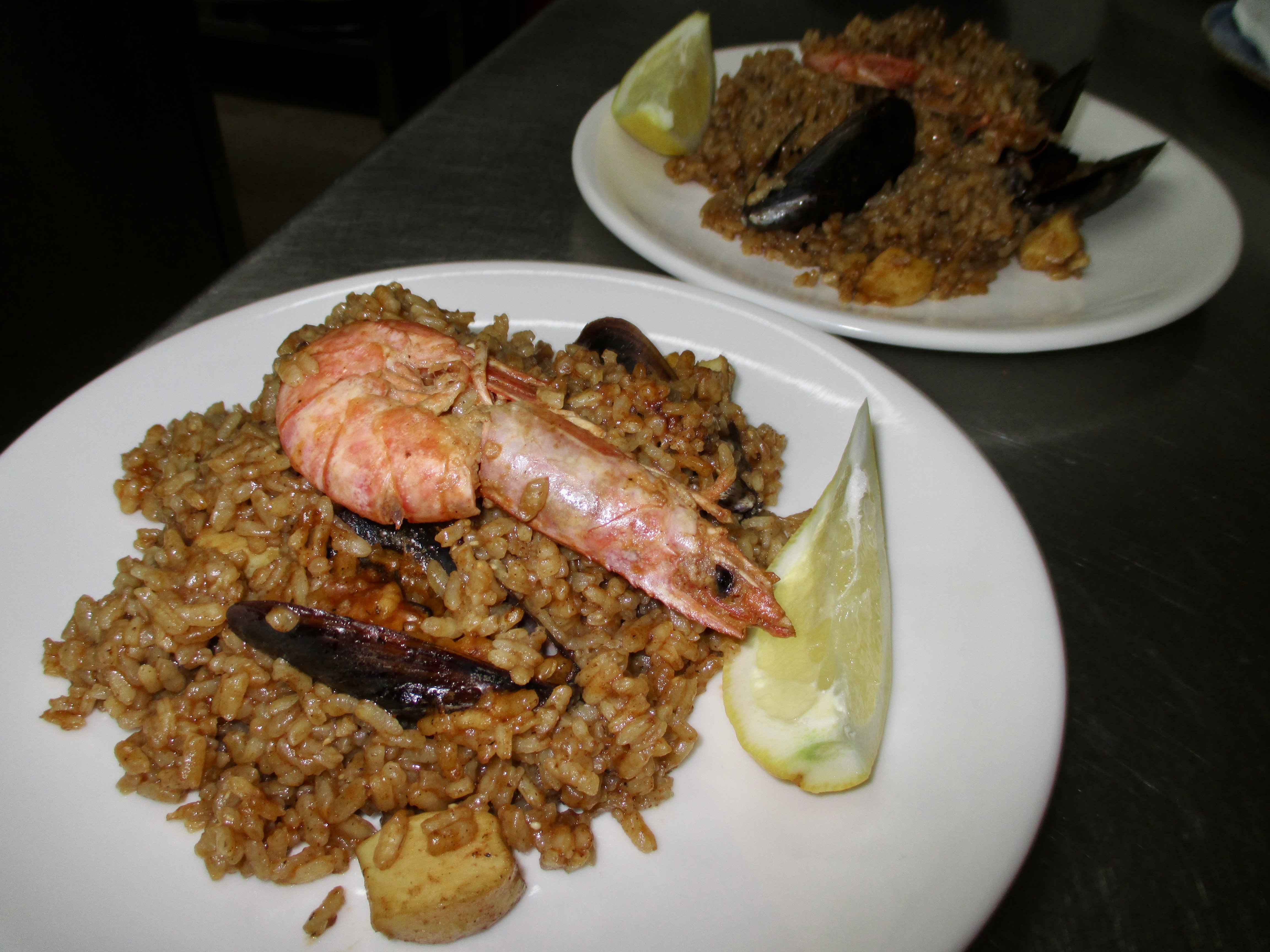 Paella de marisco